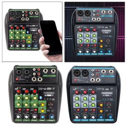 Mixer De Áudio Digital Para Gravação De Música, Desempenho De Banda, 4 Canais - Image 3