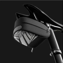 Sacos traseiros de bicicleta dobrável almofada sela ferramenta armazenamento saco traseiro 0.3/0.5l estrada mountain bike caixa traseira liberação rápida - Image 6