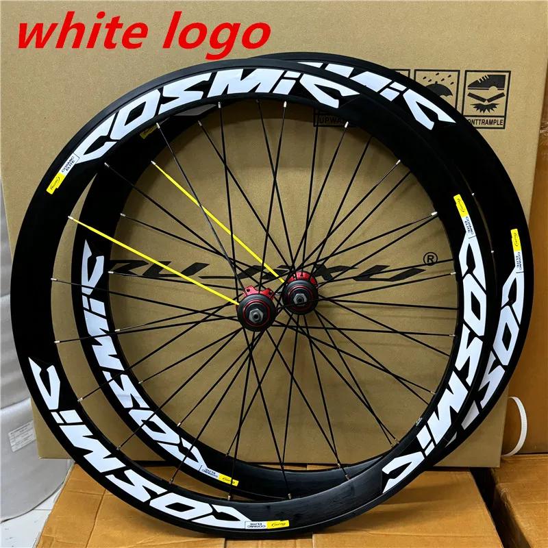 Conjunto de rodas de bicicleta 700c, altura do quadro 30/40/50mm, pacote de roda de estrada, freio a disco, freio de colo, engrenagem fixa reta, conjunto de rodas de bicicleta de estrada - Image 1