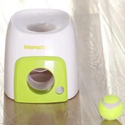 Dispensador interativo do alimento para o animal de estimação, bola de tênis, coisas do cão para cães, máquina da recompensa, brinquedos lentos, entre alimentador, 2022 - Image 4