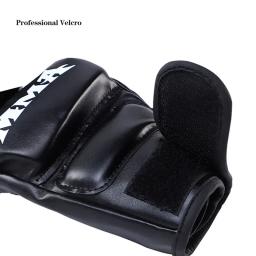 Luvas de Boxe Kick para Homens e Mulheres, PU, Karatê, Muay Thai, Luta Livre, Treinamento MMA Sanda, Adultos, Equipamentos Infantis - Image 2