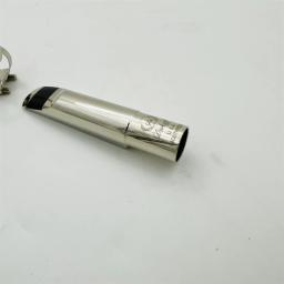 Dukoff-bocal de metal para saxofone, prata chapeado acessórios para soprano, tenor, nova chegada, tamanho 5, 6, 7, 8, 9 - Image 3
