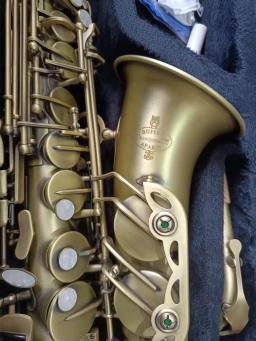 Saxofone Alto Referência com Bocal, Antique Copper Plated, E-Flat, Professional Instrumento Musical, Reed Neck, frete grátis - Image 2