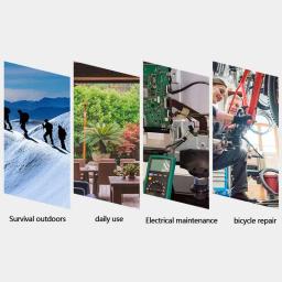 Bicicleta portátil Multitool Kit, Repair Tool Set, 23 em 1, Bike Tire Alavancas, Hex Falou, Chave - Image 3