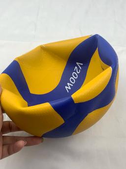 Vôlei PVC à Prova de Explosão para Prática Exterior e Praia, Competição de Treino Indoor, Equipamento Desportivo, Número 5, V200 - Image 4