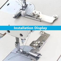 Máquina De Costura De Aço Inoxidável, Extrator De Hemmer Laminados, Máquina De Costura Velha, Bainha Pé, Artesanato DIY, Acessórios De Ferramentas De Costura, 3mm-8mm - Image 4