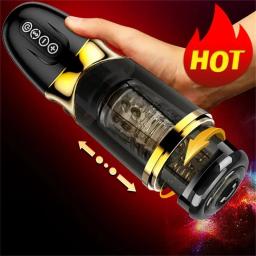Copo Masturbador Masculino Erótico para Homens, Mordaça na Boca, Boquete Toy, Sex Glass, Vaginas de Silicone, Masterbation, Brinquedos Masculinos, 2024 - Image 1
