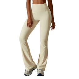 Cintura alta Yoga Bell-Bottoms para Mulheres, apertado, arranhar bunda levantamento, dança calças justas, calças desportivas, correndo Leggings, respirável Fitness Leggings - Image 2