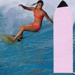 Surfboard Sock Cover para esportes aquáticos, Surfboard Sock, capa protetora, fechamento ajustável, meias snowboard, acessórios para água - Image 4