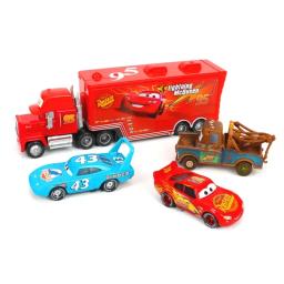 8/13/15 pçs disney pixar carros caixa de presente metal diecast relâmpago mcqueen modelo carro brinquedo jackson tio caminhão menino brinquedos aniversário - Image 4