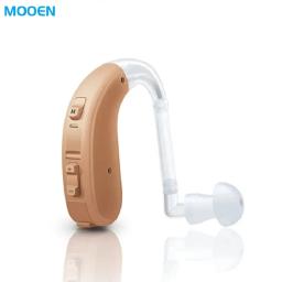 Melhor BTE-20 Canal Aparelho Auditivo Invisível, Amplificador de Som Digital, Audifonos Sem Fio para Surdos, Idosos Cuidado Da Orelha, Aparelhos Auditivos - Image 1