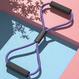 Bandas de resistência elástica para treino desportivo, 8 palavra banda, Equipamento de fitness, Equipamento de Yoga, Ginásio, desenvolvedor de peito - Image 2