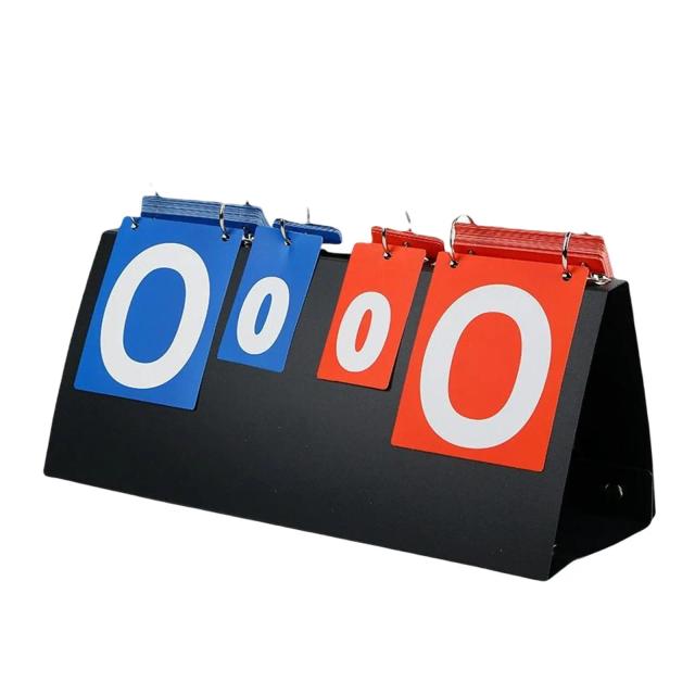 Tabela Completa de Placar para Basquetebol e Voleibol: Controle Eficiente de Resultados em Esportes Indoor e Ao Ar Livre com 4 Dígitos