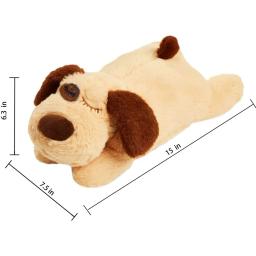 Interactive Heartbeat Plush Toy para Pet, calmante, alívio da ansiedade, acompanhamento, sono, cachorro suprimentos, jogos acessórios, cão - Image 4