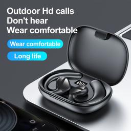 Auriculares Osso Condução Sem Fio, Auriculares Orelha a Orelha Ultra Longa, Android, Apple, Estilo Universal, Novo - Image 4