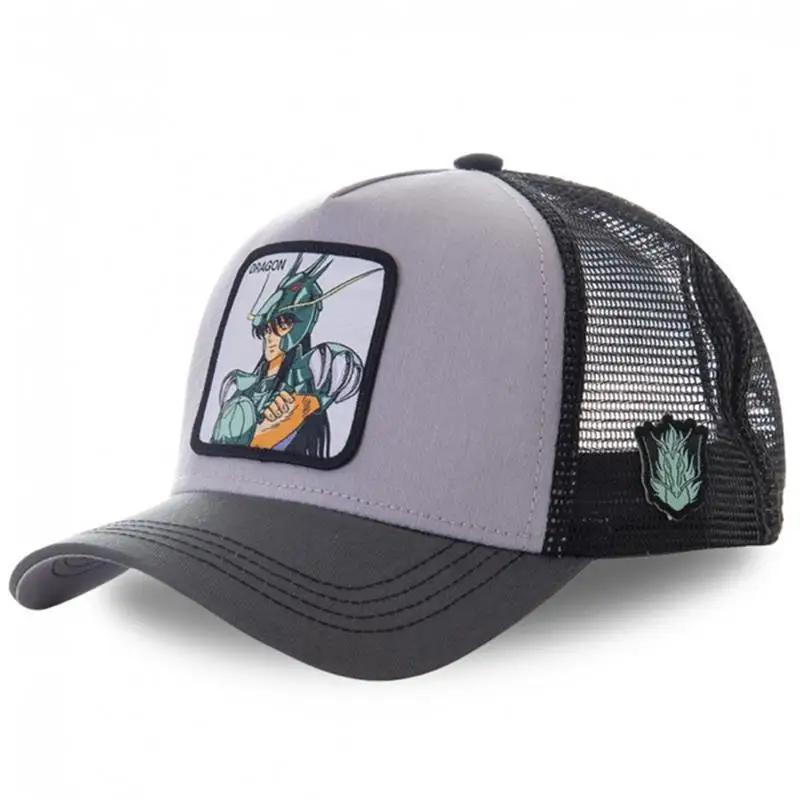 Boné de beisebol de algodão masculino e feminino, Anime Saint Seiya Phoenix, Ikki Cosplay, Esporte de Lazer, Trucker Hip Hop, Mesh Hat, Presentes de Natal - Image 1
