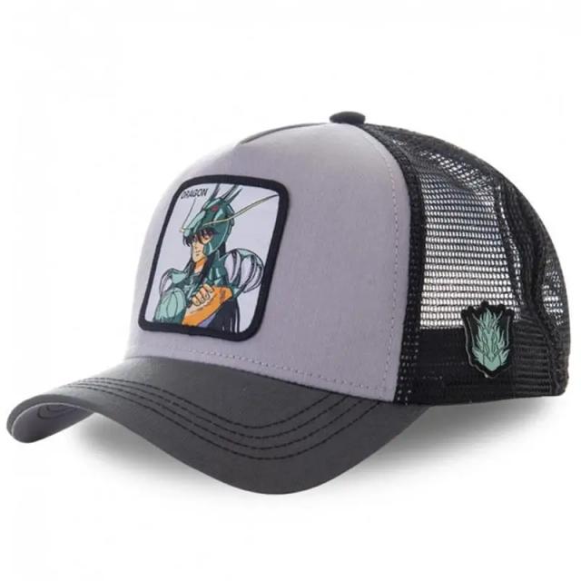 Boné de Beisebol Unissex Anime Saint Seiya Phoenix Ikki Cosplay Trucker Hip Hop para Esporte e Lazer - Ótima Opção de Presente de Natal