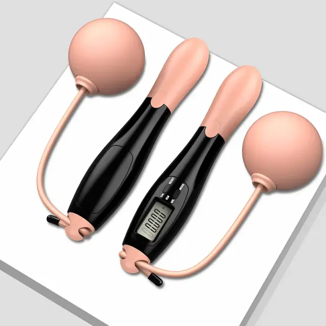 Corda de Pular Sem Fio com Tela LCD e Contador Inteligente para Fitness e Crossfit
