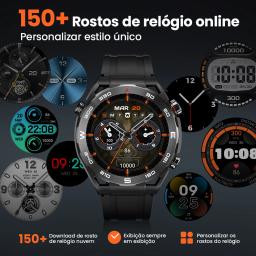 HAYLOU Watch R8 Smartwatch, 1,43 "AMOLED HD Display, Chamada Bluetooth, Assistente de Voz, Dureza de Grau Mulitário, Relógio Inteligente - Image 4