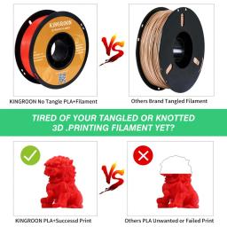 KingRoon 5KG 10KG Filamento PLA PETG 1,75mm Impressora 3D Plástico Sem Carretel de Bolha Materiais de Impressão 3D para Impressoras 3D - Image 4
