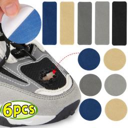 Calçados Esportivos Reparação Adesivos, Camurça Protetor do Salto, Buracos Anti-Desgaste, Patches Auto-Adesivos, Palmilhas Pad, Inserção Cuidados Com Os Pés, 6Pcs - Image 2