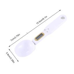 Escala eletrônica de alta precisão para pet, colher de medição, comida para cães e gatos, escala nutricional, display digital led, recipiente de alimentação preto - Image 5