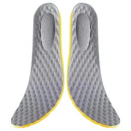 Palmilhas Respiráveis para Botas Sapatos de Trabalho, Inserção De Sapatos De Caminhada, Almofada Macia, Palmilhas De Corrida, Palmilhas De Substituição - Image 2