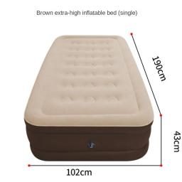 Colchão de acampamento auto inflável, Colchão inflável único grosso para dormir, Caminhadas Air Mat, Impermeável - Image 5