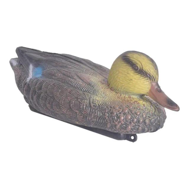 Decoy de Pato Flutuante para Caça Simulada, Decoração de Jardim e Lago com 26cm de Altura
