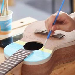 Kit Ukulele de madeira para iniciantes e iniciantes, pacote completo iniciante com Basswood Fingerboard, 21 ", 23" - Image 3