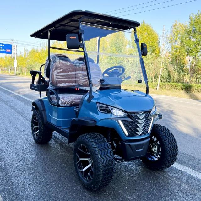 Carrinho de Golfe Elétrico 4 Assentos 50000W AC Motor 48/60V Lítio