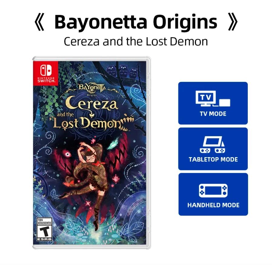 Nintendo Switch Bayonetta Série 1 2 3 Cereza Perdida Demor
