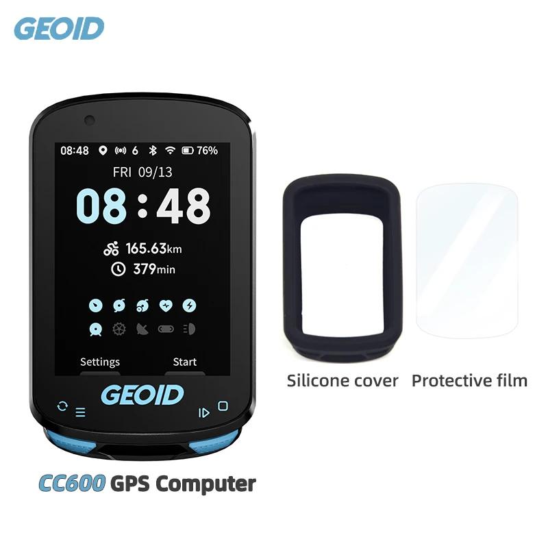 GEOID CC600 Tela Colorida ANT + GPS Bicicleta Computador Rota Navegação Velocímetro Sem Fio Suporte Powermeter Ciclismo Odômetro - Image 1
