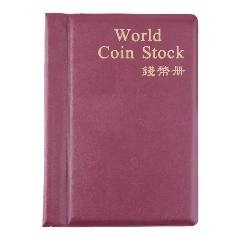 Coleção De Armazenamento De Moedas Do Mundo Álbum De Fotos, Porta-livros, Presente De Bolso, 120 Grade - Image 1