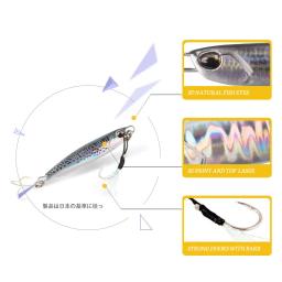 Obras mágicas-iscas de pesca de metal, isca de peixe falso, agito costa, novidades, pesca marítima, 15g, 20g, 30g, 40g, 80g, 2021 - Image 6