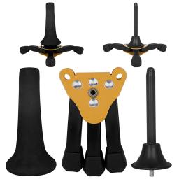 Suporte de saxofone flauta dobrável Flauta portátil Suportes de Oboé Stand Saxofone reto soprano Suporte de tripé Acessórios de instrumento de sopro - Image 1