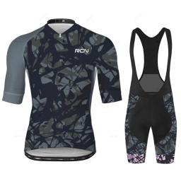 2023 rcn conjuntos de camisa ciclismo verão manga curta bicicleta respirável mtb roupas maillot ropa ciclismo uniforme terno - Image 5