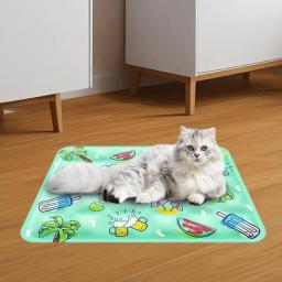 Esteiras de refrigeração para pequenos e médios animais, cobertor para cães, clima macio e quente, canil para dormir, gatos - Image 1