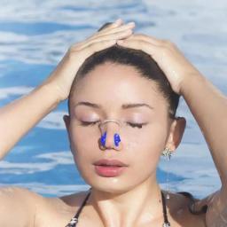 Reutilizável macio silicone natação nariz clip para adultos e crianças, confortável nariz clipes, surf engrenagem, equipamento de natação, quente, 2024 - Image 1