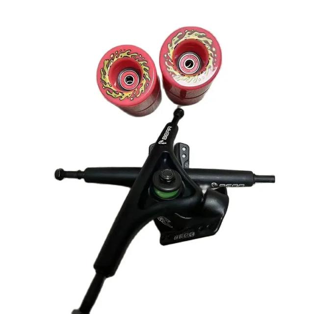 Camiões Longboard Profissionais BEAR para Flat, Street, Dancing e Downhill em Ângulos de 50°, 52°, 55° e 60°