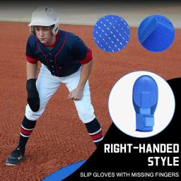 Baseball profissional deslizando luvas, esportes ao ar livre, Wraparound direito, mão de pulso universal e Softball Le Y3u9 - Image 1