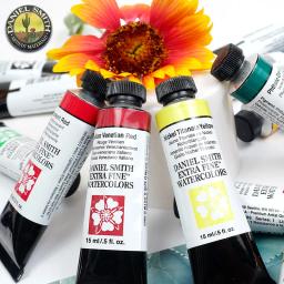 Daniel Smith-Tinta Aquarela Extra Fina, Pintura Tubo Acuarelas, Suprimentos de Desenho do Artista, Mineral Natural Original, 15ml - Image 3