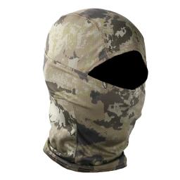 Camuflagem tático balaclava máscara facial completa wargame tático cp militar chapéu de caça bicicleta ciclismo do exército bandana pescoço gaiter - Image 4