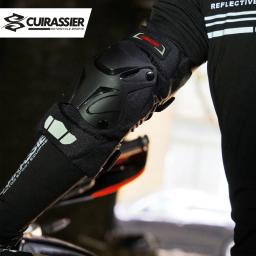 Cuirassier protetor de joelho para motocicleta, joelheira de motocross, cotoveleira ajustável, protetor de joelho, atv rc, aults masculino - Image 2