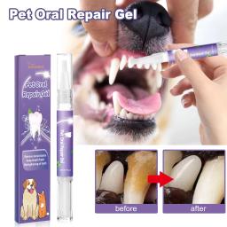 Pet dentes limpeza dente branqueamento caneta, adequado para cães e gatos, remover o mau hálito, Oral Care - Image 1