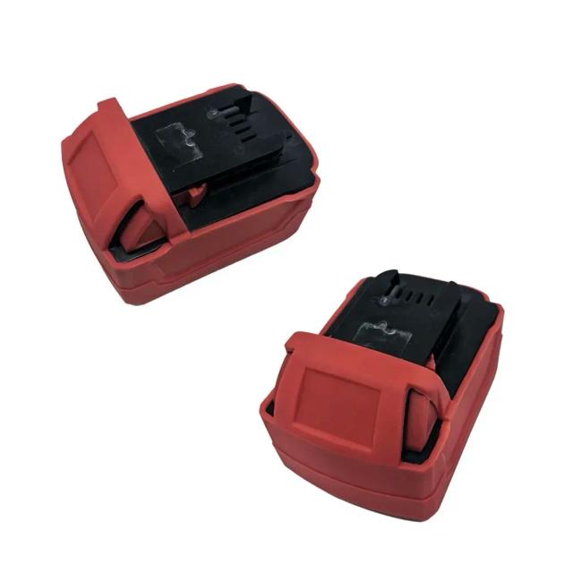 Capa Protetora de Silicone para Baterias 18V - 2 Peças para Modelos 3.0, 4.0 e 5.0 de Ferramentas Elétricas
