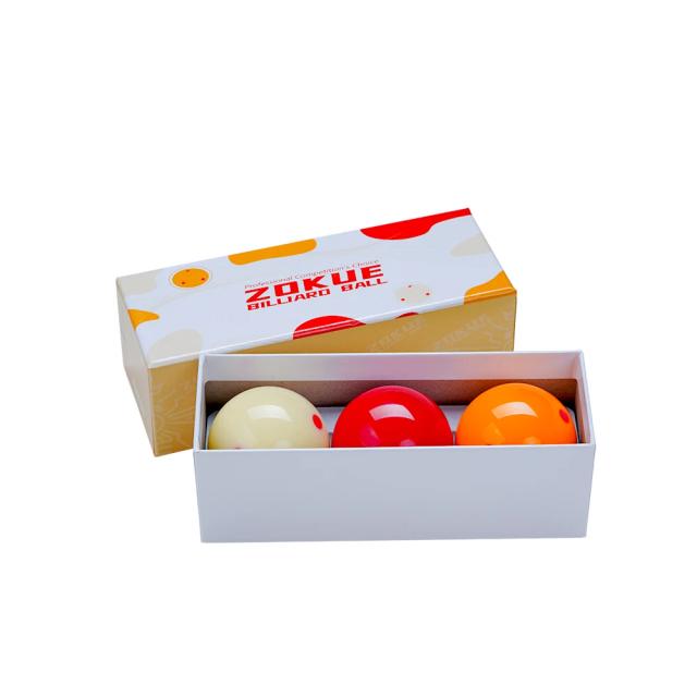 Kit 3 Bolas de Bilhar Carom 61.5mm para Treino Profissional