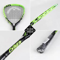 Head Squash Full Carbon Fiber Racket, Iniciante Avançado, Homens e Mulheres, Velocidade EXTREMA, Único - Image 6