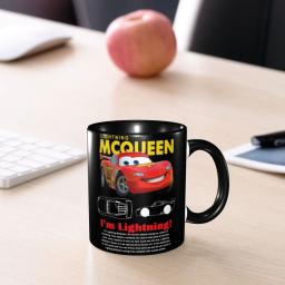 Eu sou relâmpago carros Mcqueen café copo, caneca clássica bonito dos desenhos animados do carro, presente - Image 6