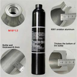 Mini Cilindro De Mergulho De Tanque De Oxigênio, Respirador De Mergulho, Respiração De Snorkeling, Equipamento De Mergulho Buceo, 0.5L - Image 3